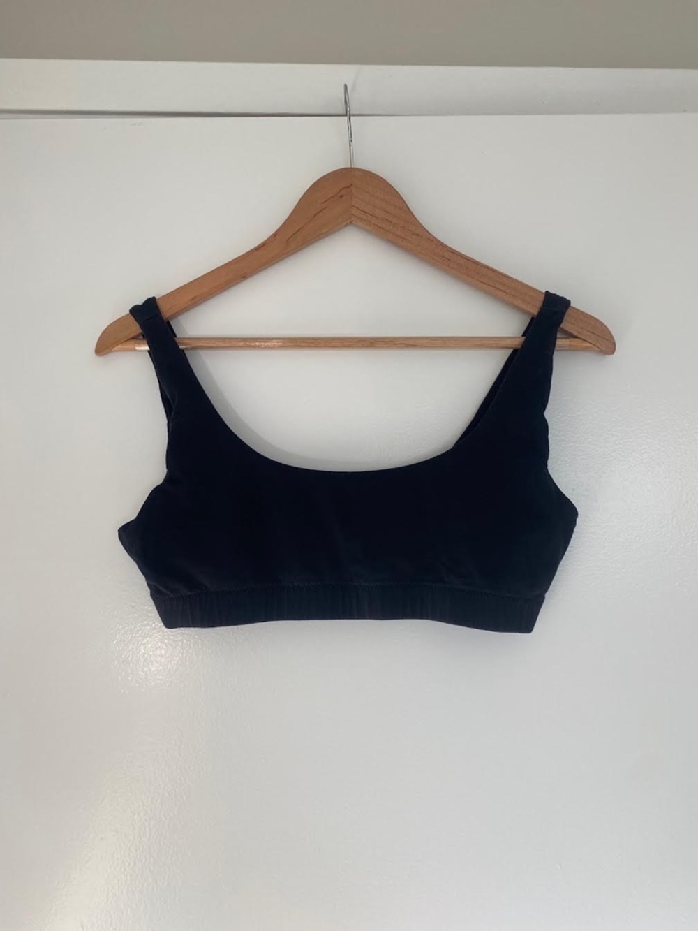 Everlane Bralette - Black - Marked Size L/Really M